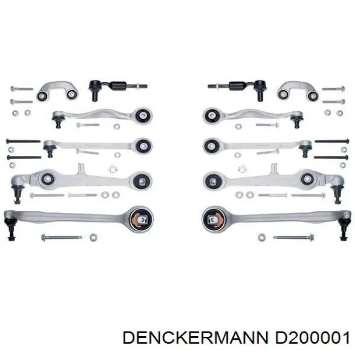 Комплект рычагов передней подвески Denckermann D200001 цена, от 199.83 USD