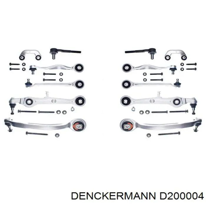 Комплект рычагов передней подвески D200004 Denckermann
