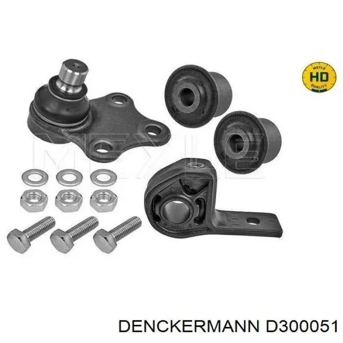 Купить D300051 Denckermann Сайлентблок нижний передней подвески