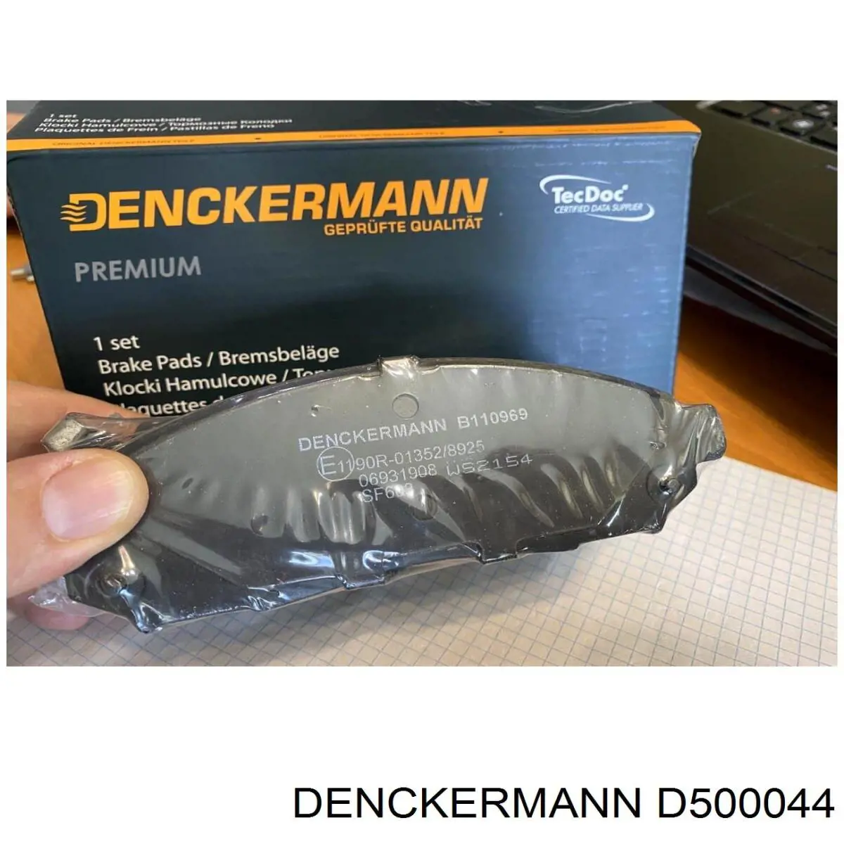D500044 Denckermann bota de proteção de amortecedor dianteiro