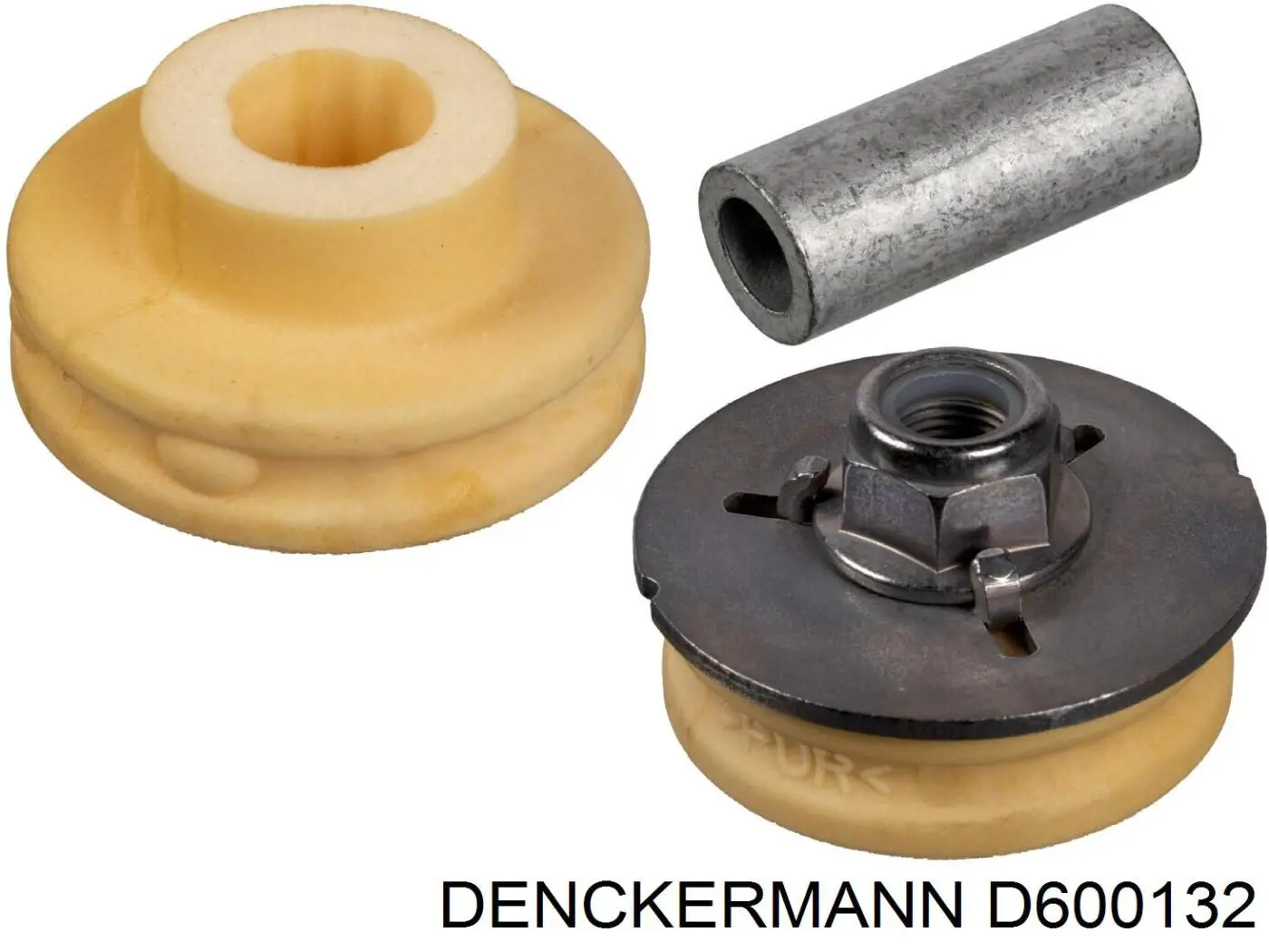 Rodamiento del amortiguador trasero D600132 Denckermann