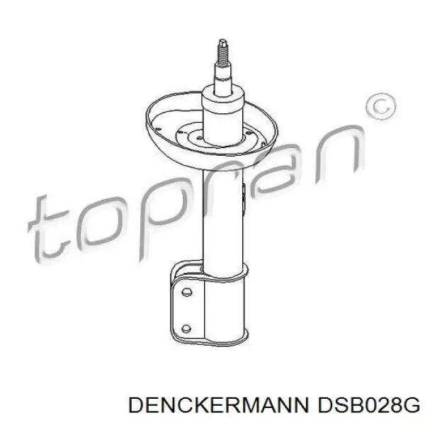 Стойка передняя левая Denckermann DSB028G