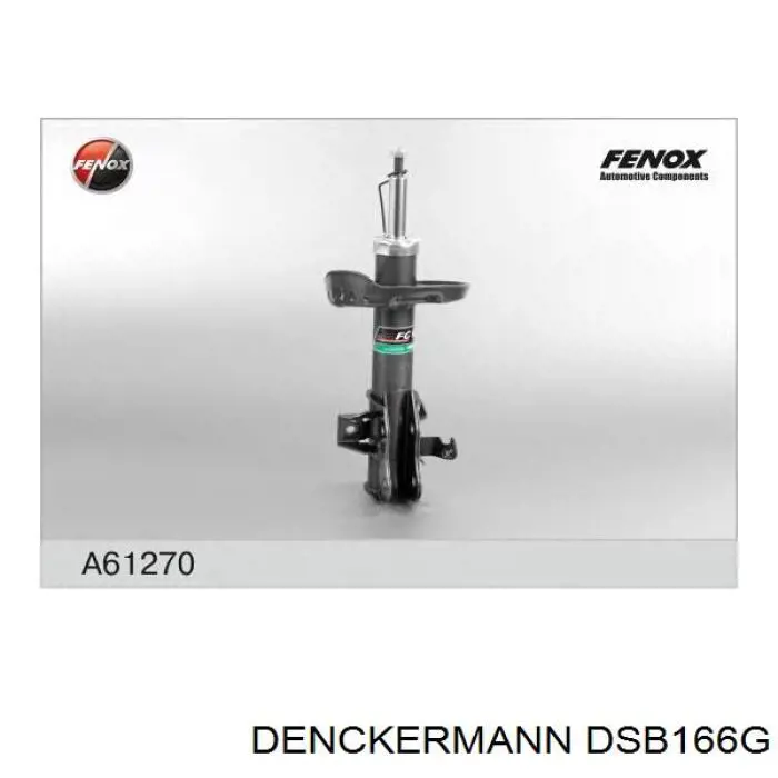 Амортизатор передней подвески левой Denckermann DSB166G цена, от 49.55 USD