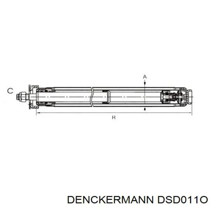 Купить DSD011O Denckermann Амортизатор передней подвески