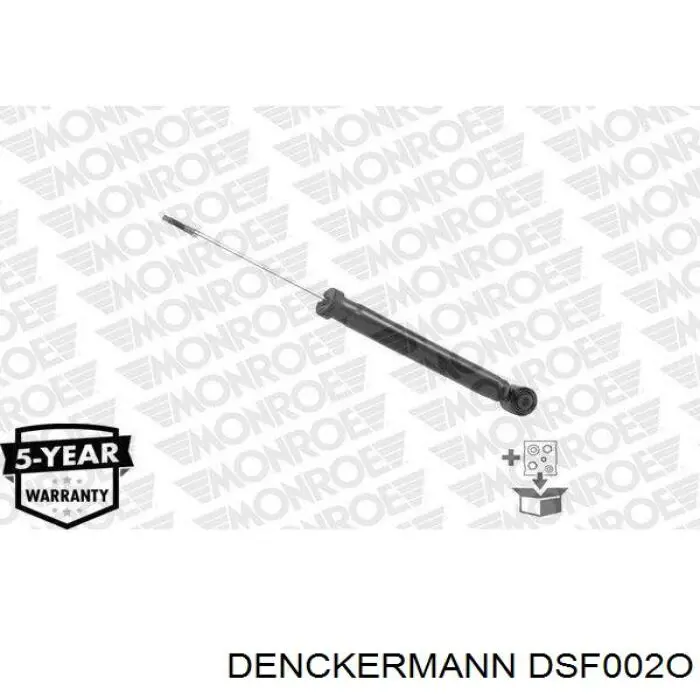 DSF002O Denckermann амортизатор задний