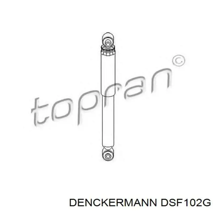 Амортизатор задний DSF102G Denckermann