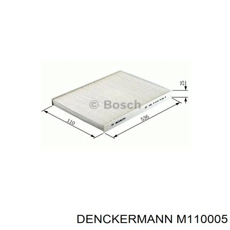 Фильтр салона M110005 Denckermann