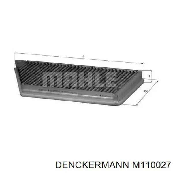 M110027 Denckermann Внутрисалонный фильтр