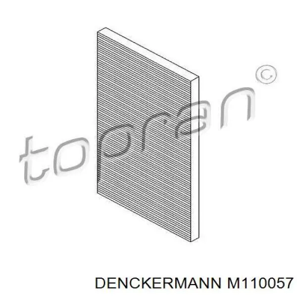 Фильтр воздушный отопителя Denckermann M110057 цена, от 5.74 USD