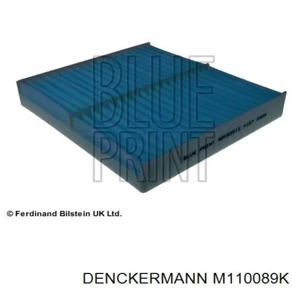 Фильтр воздушный отопителя Denckermann M110089K цена, от 4.63 USD