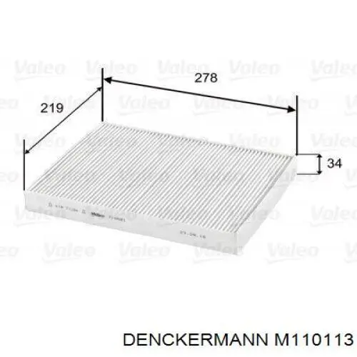 Воздушный фильтр салона Denckermann M110113