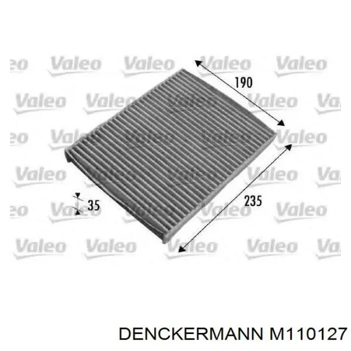 Купить M110127 Denckermann Фильтр салона угольный