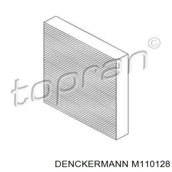Фильтр воздушный отопителя Denckermann M110128 цена, от 3.24 USD