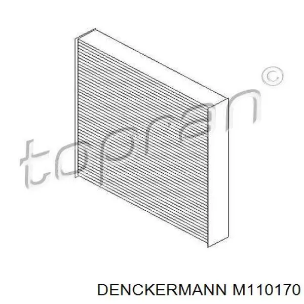 Фильтр воздушный отопителя Denckermann M110170 цена, от 4.50 USD