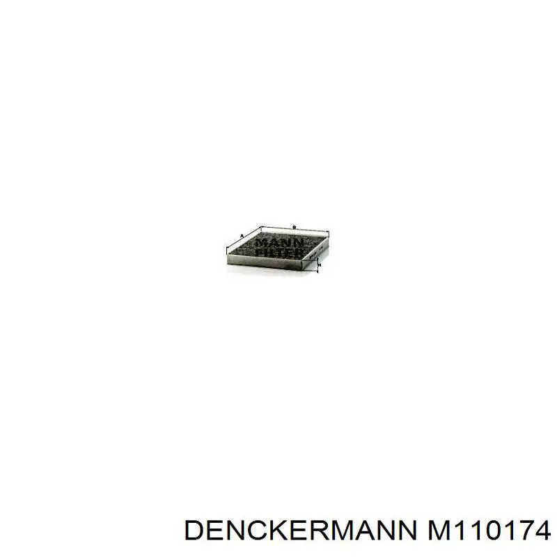 Фильтр салона M110174 Denckermann