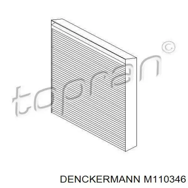 Фильтр салона M110346 Denckermann
