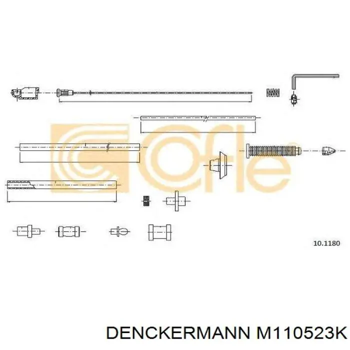 Фильтр воздушный отопителя Denckermann M110523K цена, от 7.05 USD