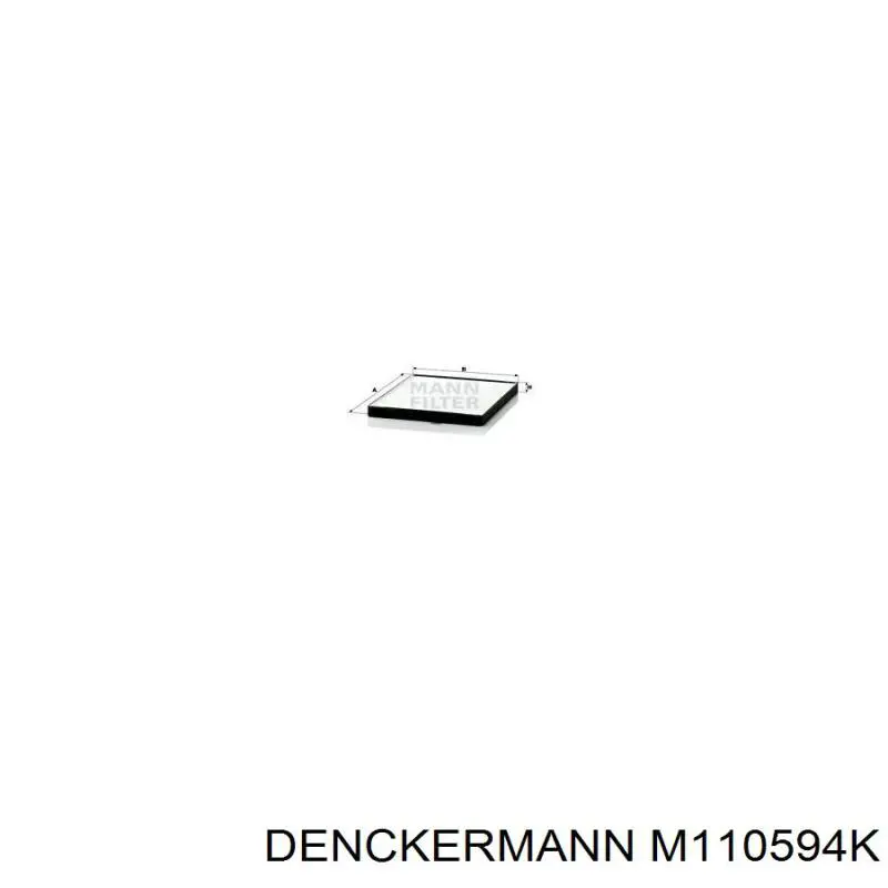 Купить M110594K Denckermann Фильтр салона угольный