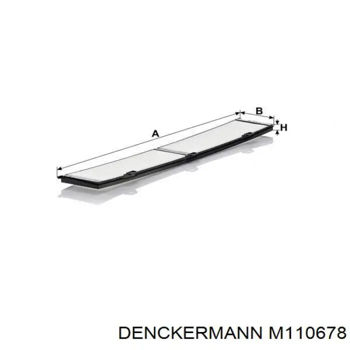 Фильтр салона M110678 Denckermann