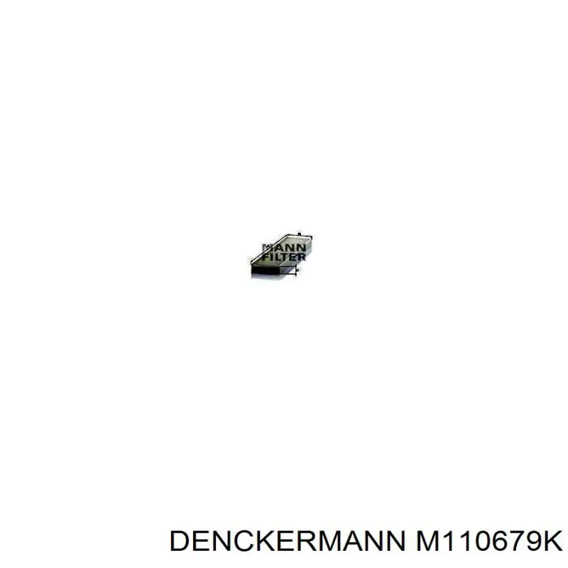 Купить M110679K Denckermann Фильтр салона угольный