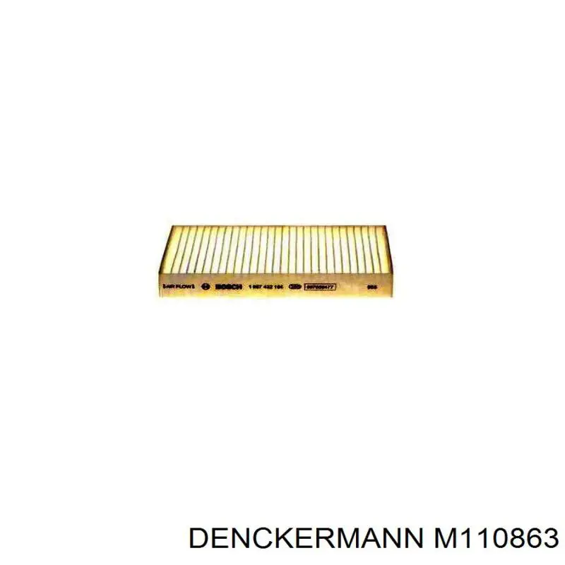 Купить M110863 Denckermann Фильтр салона угольный