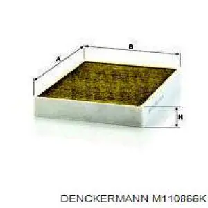 Купить M110866K Denckermann Фильтр салона угольный