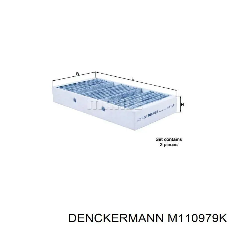 M110979K Denckermann Внутрисалонный фильтр