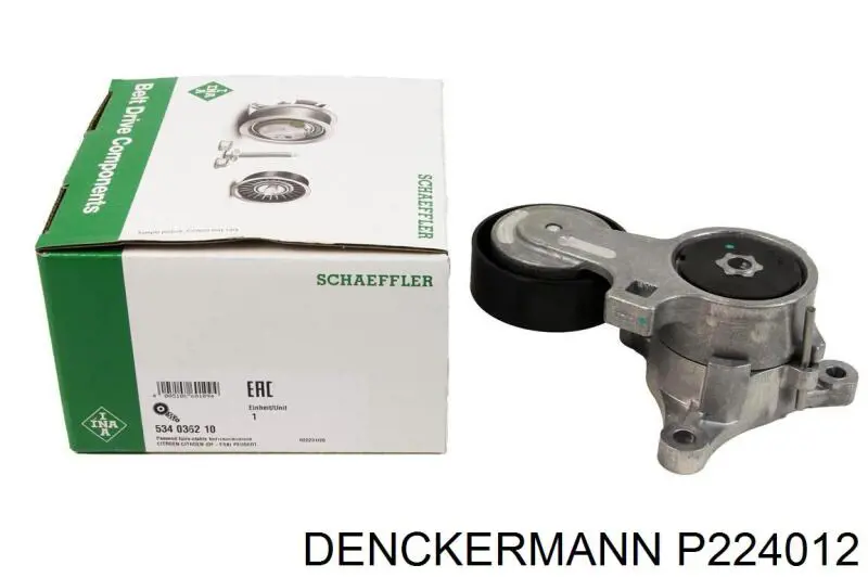 Купить P224012 Denckermann Натяжитель приводного ремня