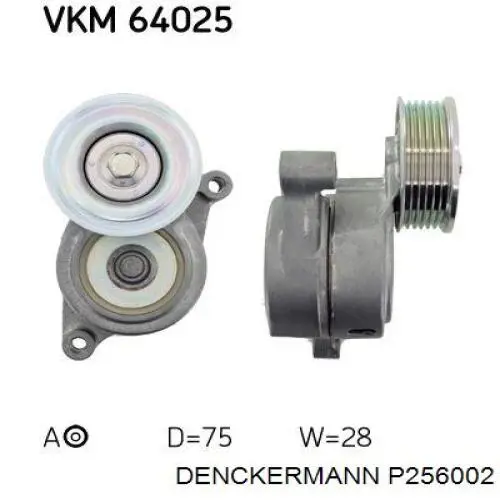 Натяжитель приводного ремня P256002 Denckermann