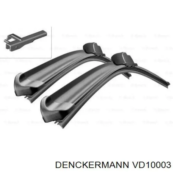 Купить VD10003 Denckermann Щетка-дворник лобового стекла пассажирская