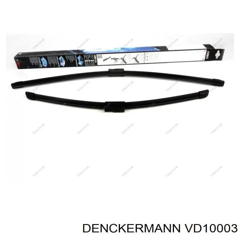 Щетка-дворник лобового стекла пассажирская VD10003 Denckermann