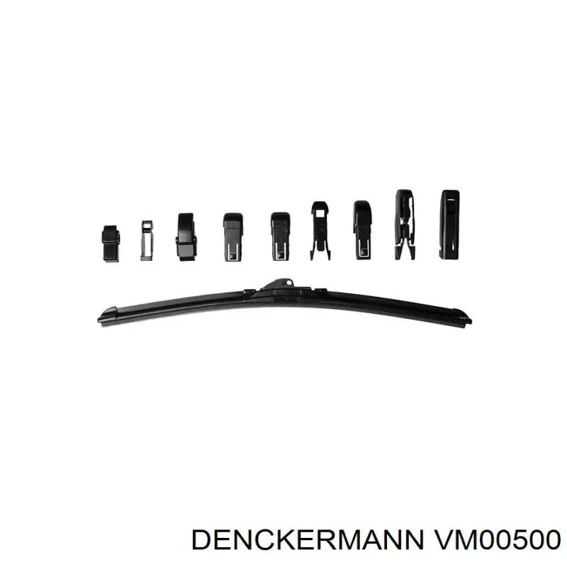 Щетка-дворник лобового стекла пассажирская VM00500 Denckermann