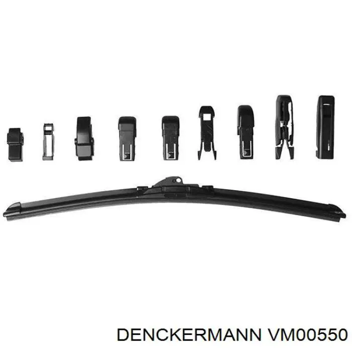 Щетка-дворник лобового стекла, пассажирская Denckermann VM00550 цена, от 5.71 USD