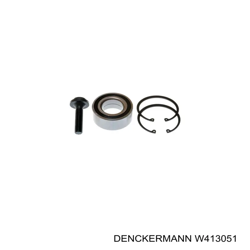 W413051 Denckermann подшипник ступицы передней/задней