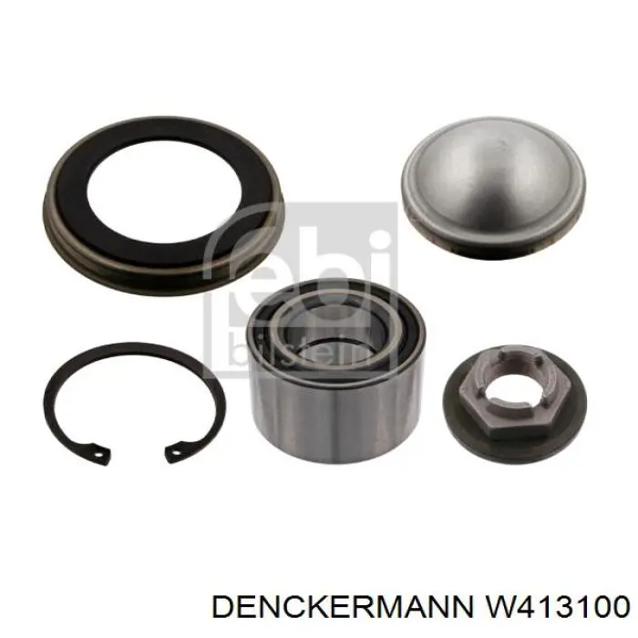 Подшипники задней ступицы Denckermann W413100 цена, от 16.48 USD