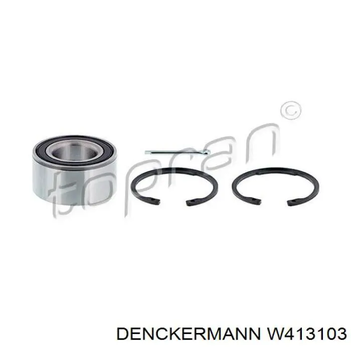 Комплект подшипника ступицы колеса Denckermann W413103 цена, от 12.95 USD
