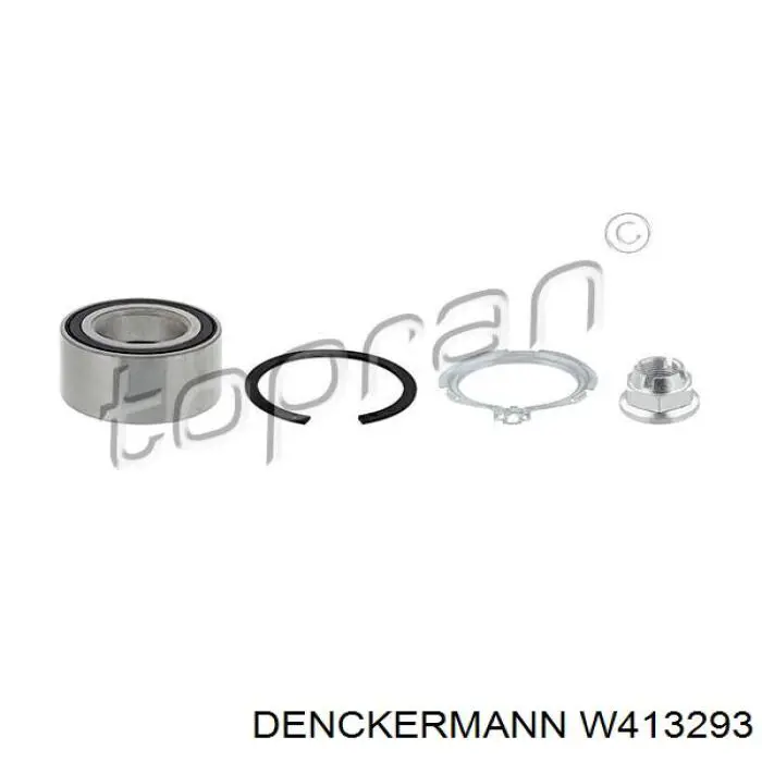 Комплект подшипника ступицы колеса Denckermann W413293 цена, от 22.71 USD