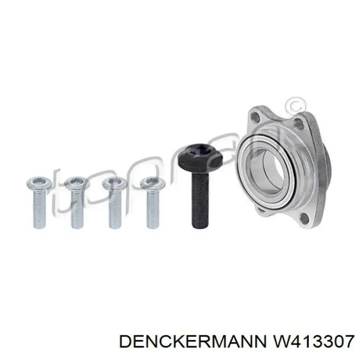 Подшипник ступицы пер/зад Denckermann W413307 цена, от 29.35 USD