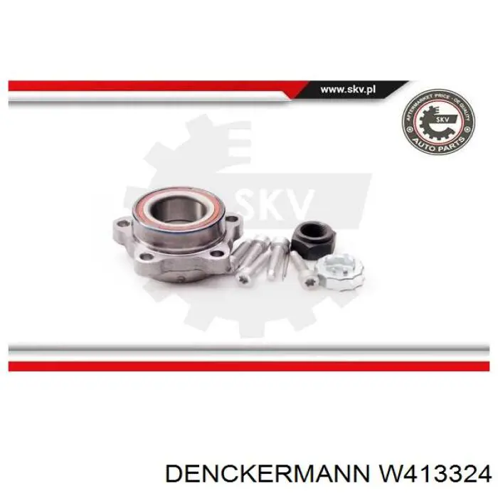 Купить W413324 Denckermann Подшипник передней ступицы