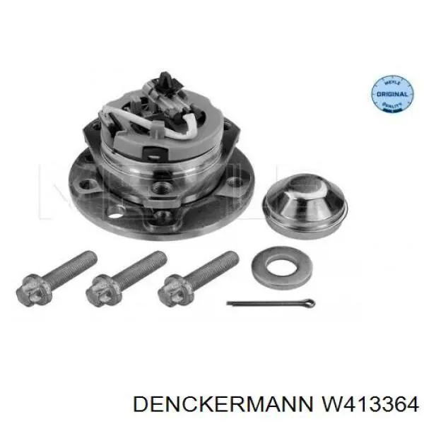 Ступицы передних колес Denckermann W413364 цена, от 52.76 USD