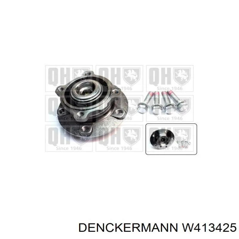 Ступицы передних колес Denckermann W413425 цена, от 33.82 USD