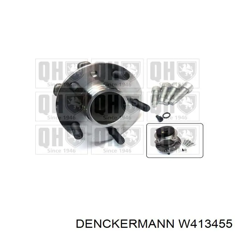 Купить W413455 Denckermann Задняя шпиндель
