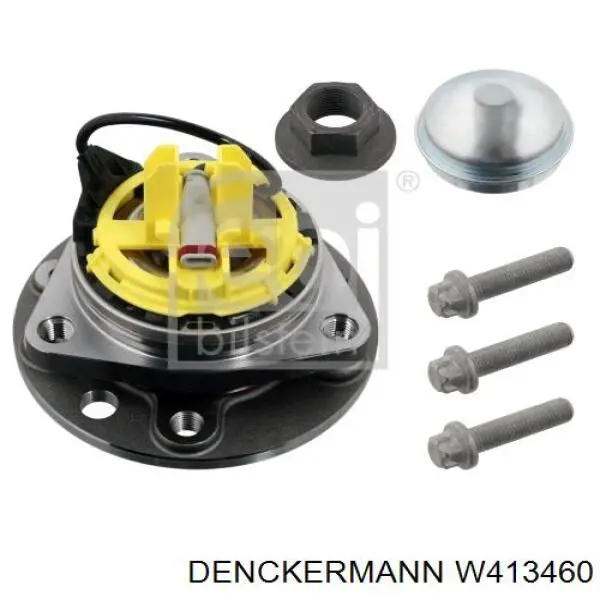 Купить W413460 Denckermann Ступица переднего колеса