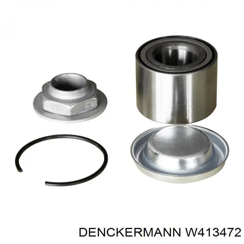 W413472 Denckermann rolamento de cubo traseiro