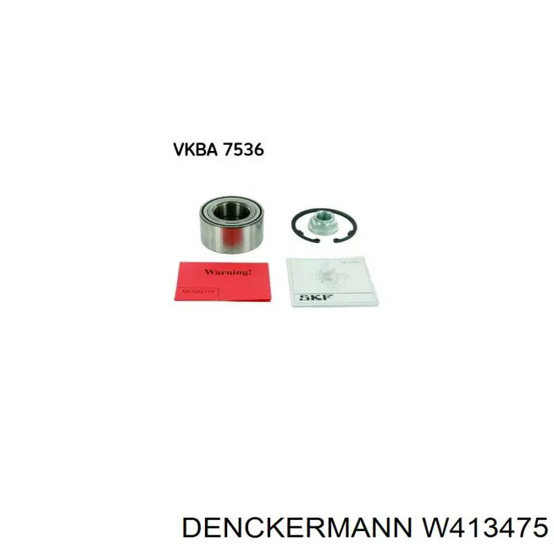 Комплект подшипника ступицы колеса Denckermann W413475 цена, от 35.59 USD