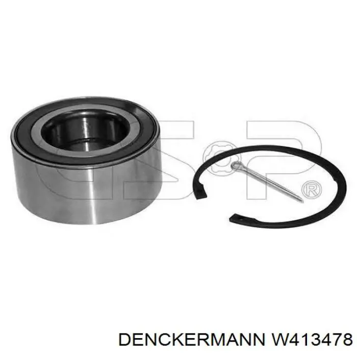 W413478 Denckermann Подшипник ступицы передней