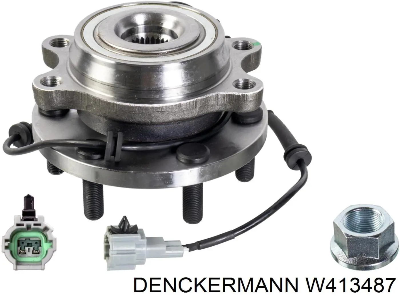 Купить W413487 Denckermann Ступица переднего колеса