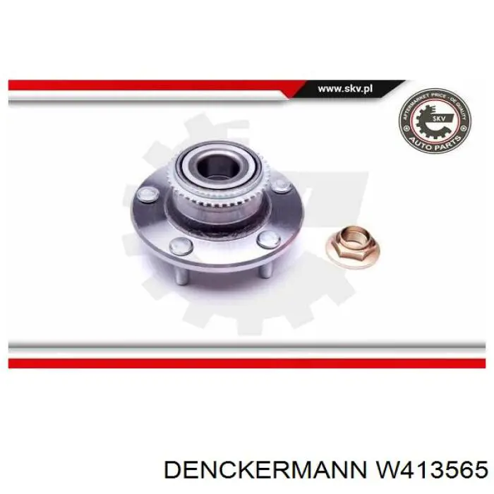 Ступицы задних колес Denckermann W413565 цена, от 32.54 USD