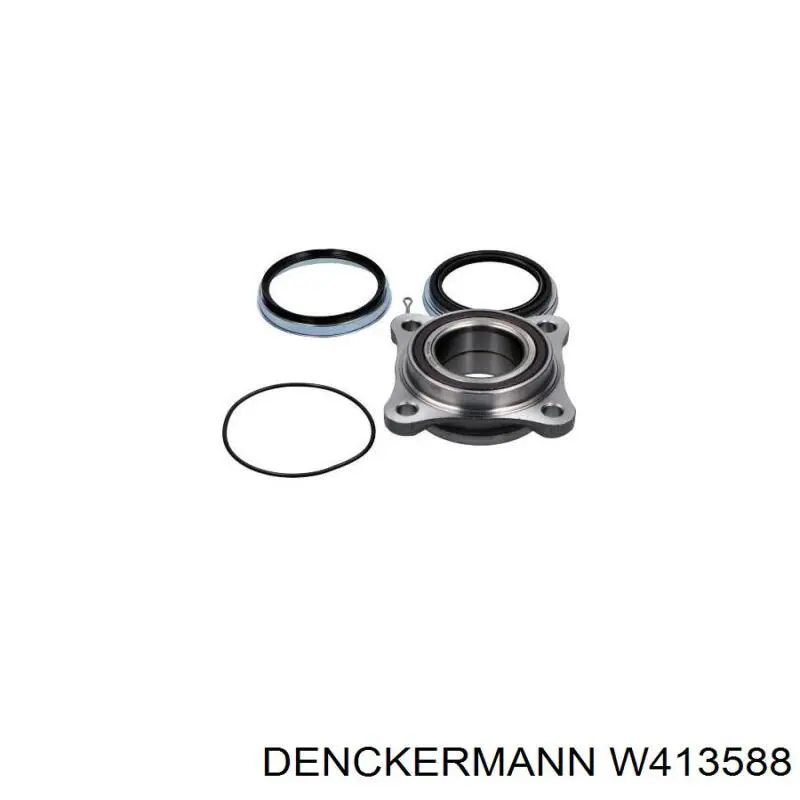 Комплект подшипника ступицы колеса Denckermann W413588 цена, от 49.58 USD