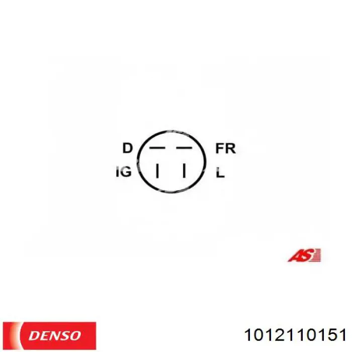 Автомобильный генератор Denso 1012110151 цена, от 178.25 USD